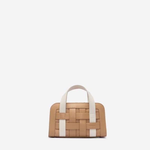 mini woven bag